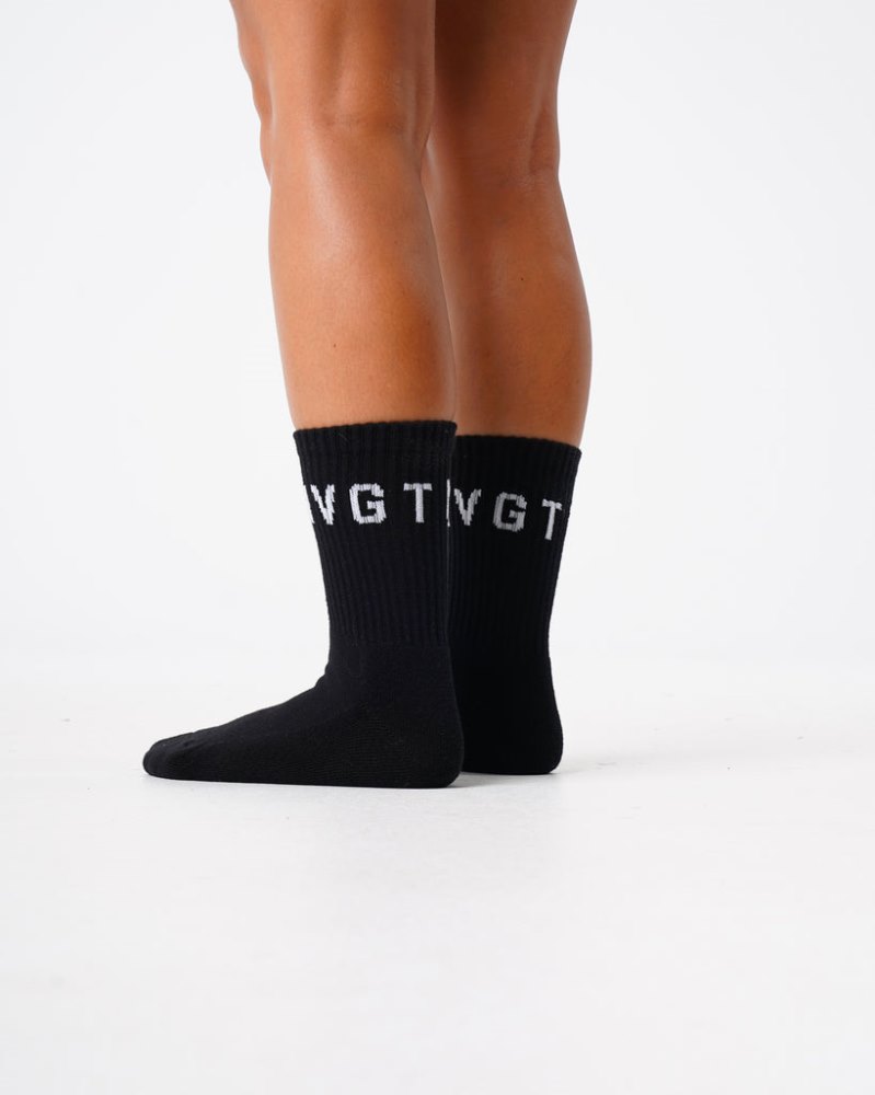 Accesorios Nvgtn Crew Socks Hombre Negras Argentina | 1057-AEW