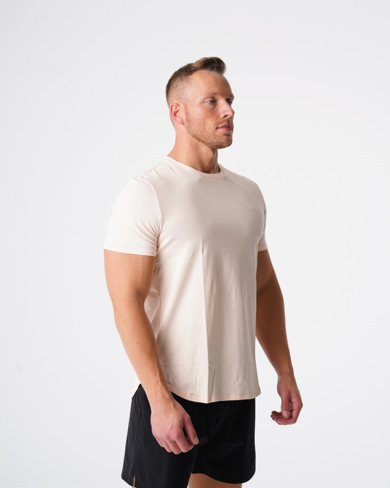 Camiseta Nvgtn Pulse Fitted Tee Hombre Blancas Argentina | 1754-7DI