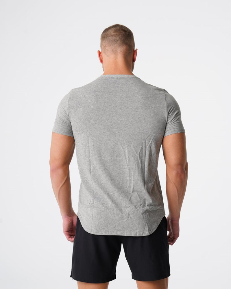 Camiseta Nvgtn Pulse Fitted Tee Hombre Gris Argentina | 1319-7C0