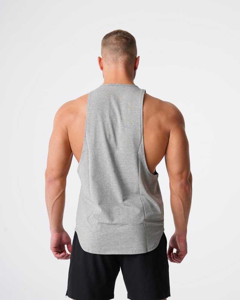 Camiseta Tirantes Nvgtn Pulse Edge Hombre Gris Argentina | 1030-DXK