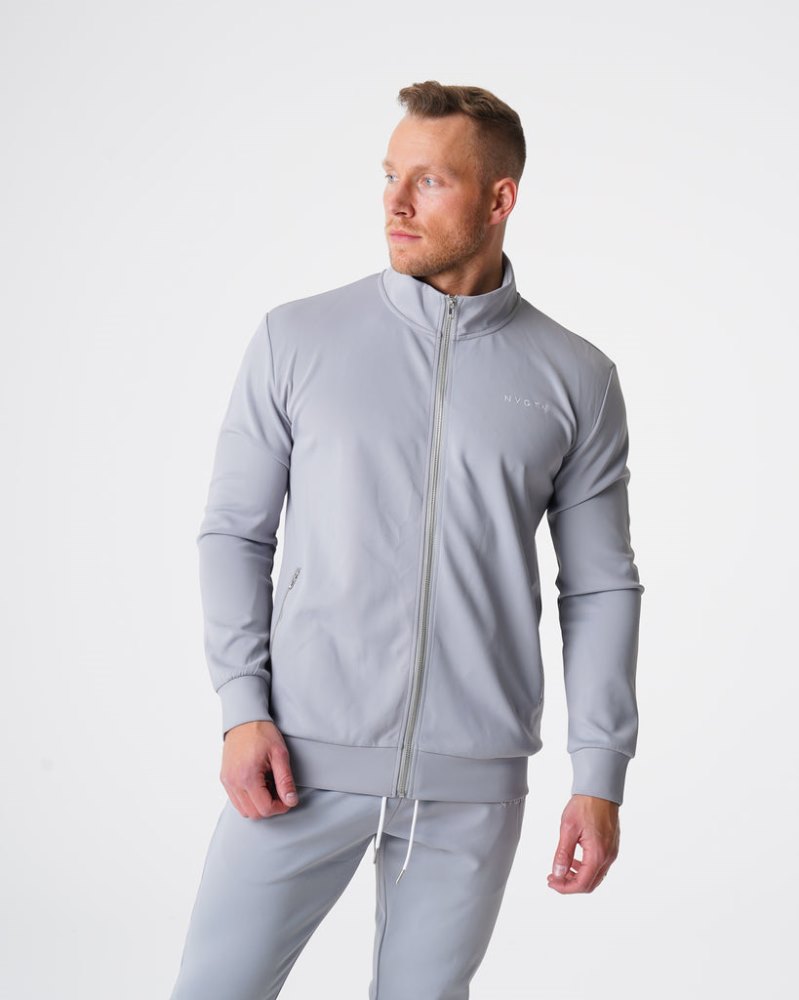 Chaquetas Nvgtn Pista Jacket Hombre Gris Argentina | 1099-PS7