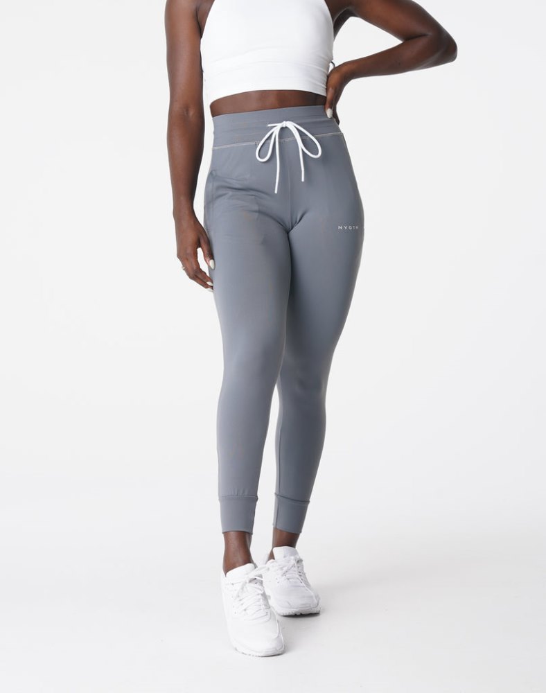 Joggers Nvgtn Joggers Mujer Gris Argentina | 1373-HBI