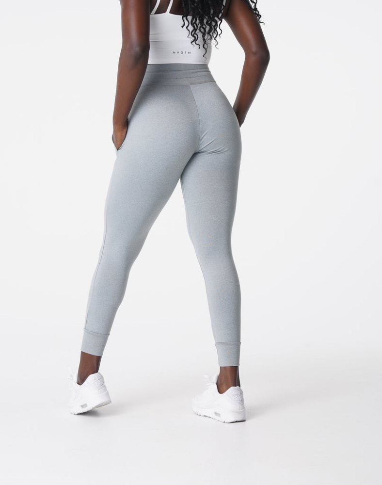 Joggers Nvgtn Joggers Mujer Plateadas Argentina | 1561-A5F