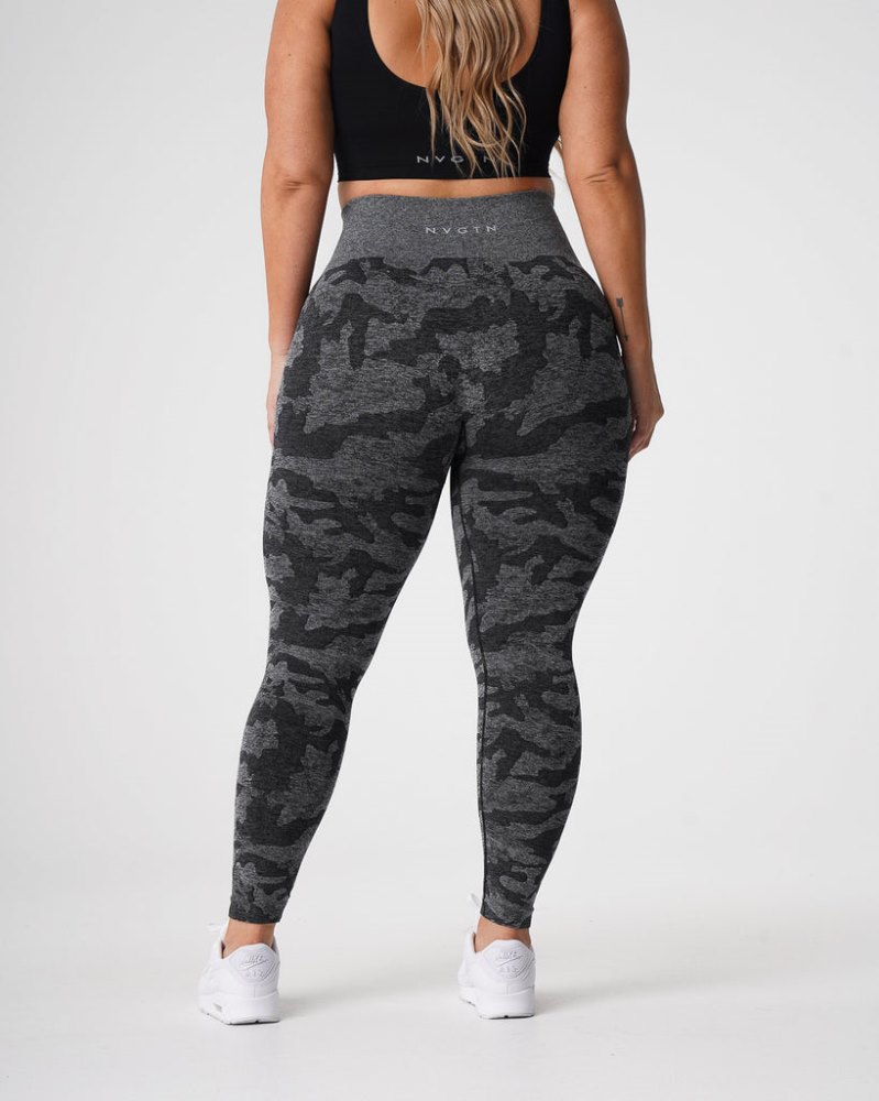 Leggins Nvgtn Camo Seamless Leggings Mujer Negras Argentina | 1995-MDN