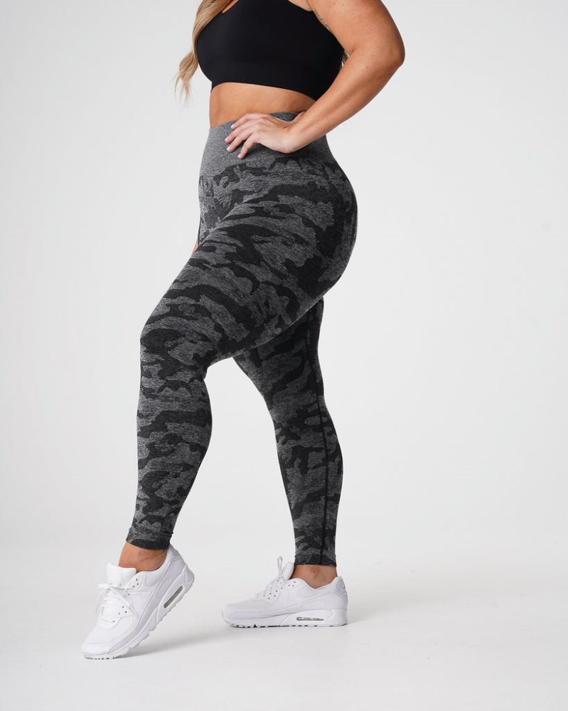 Leggins Nvgtn Camo Seamless Leggings Mujer Negras Argentina | 1995-MDN