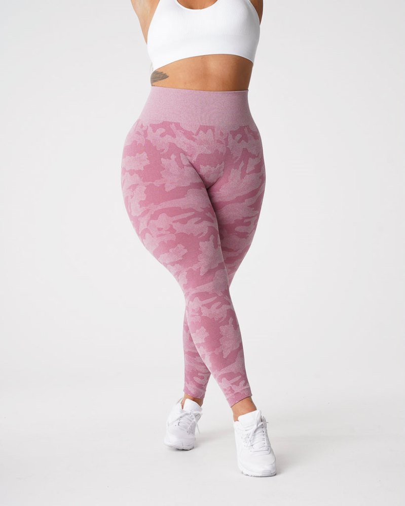 Leggins Nvgtn Camo Seamless Leggings Mujer Rosas Argentina | 1996-CB5