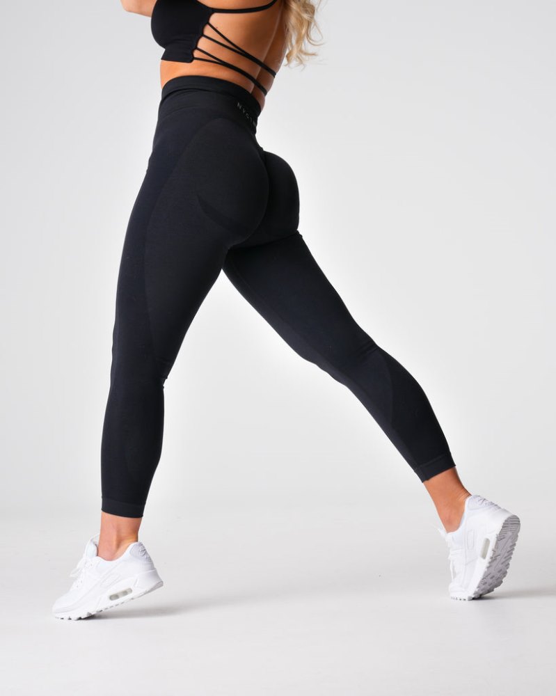 Leggins Nvgtn Contour 2.0 Seamless Leggings Mujer Negras Argentina | 1609-XZT