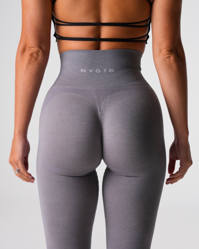 Leggins Nvgtn Contour 2.0 Seamless Leggings Mujer Gris Argentina | 1916-H8T