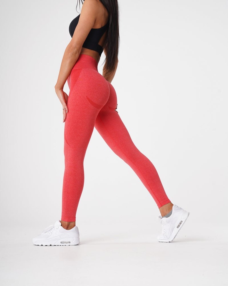 Leggins Nvgtn Contour Seamless Leggings Mujer Rojas Argentina | 1066-ACX