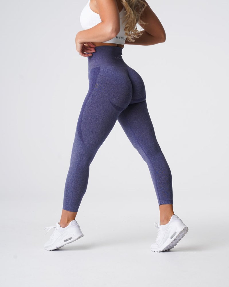 Leggins Nvgtn Contour Seamless Leggings Mujer Indigo Argentina | 1222-J3I