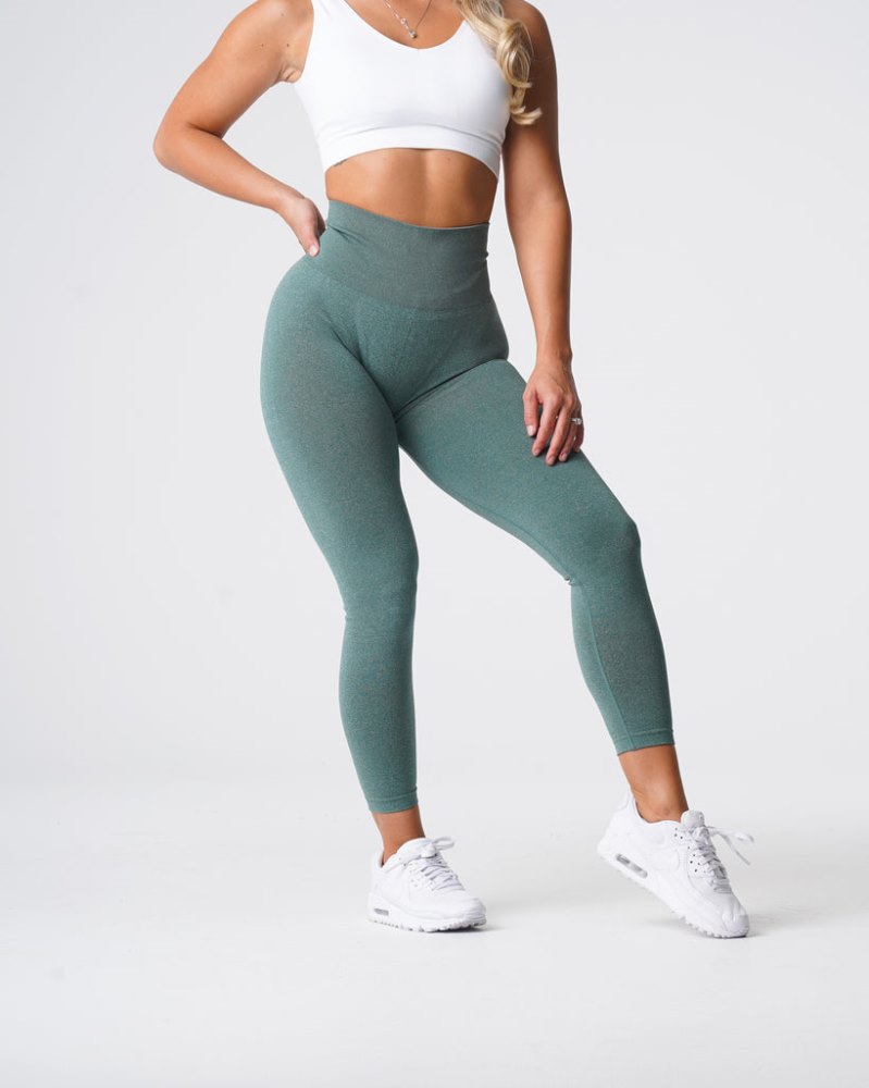 Leggins Nvgtn Curve Seamless Leggings Mujer Verde Argentina | 1239-0BR