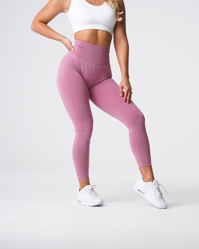 Leggins Nvgtn Curve Seamless Leggings Mujer Rosas Argentina | 1359-JYL