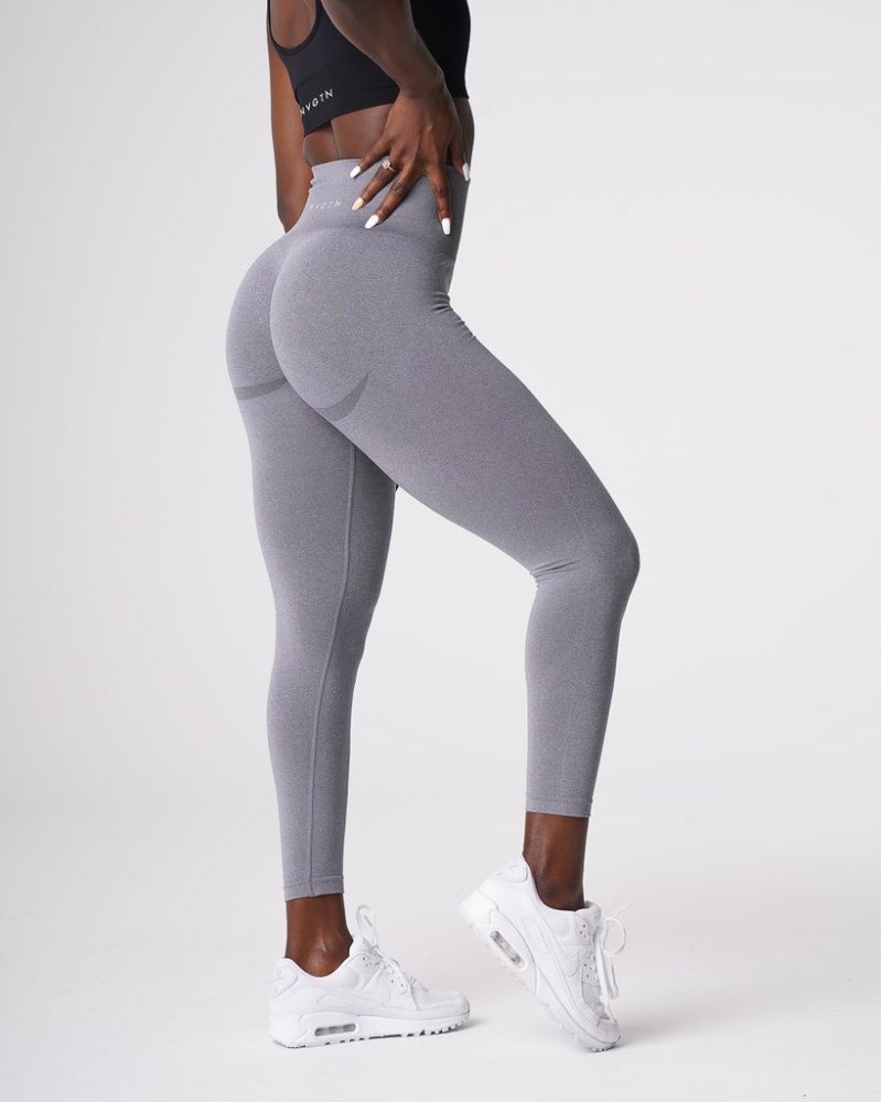 Leggins Nvgtn Curve Seamless Leggings Mujer Gris Argentina | 1577-T2Z