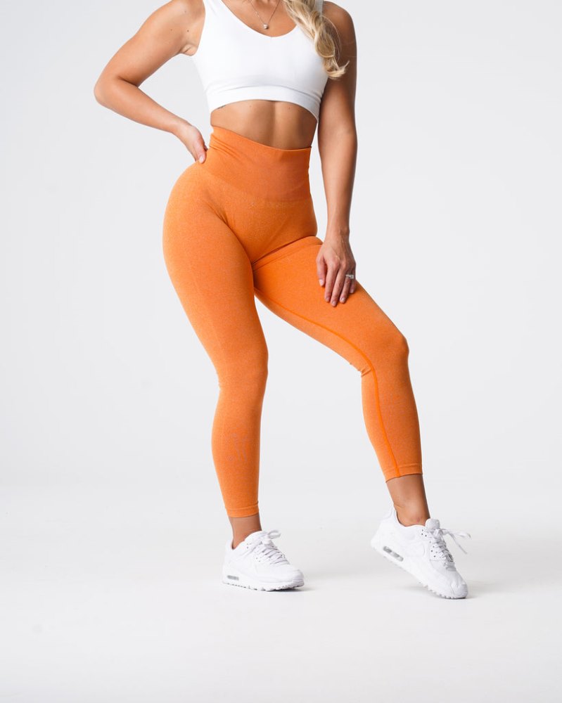 Leggins Nvgtn Curve Seamless Leggings Mujer Naranjas Argentina | 1582-WFF