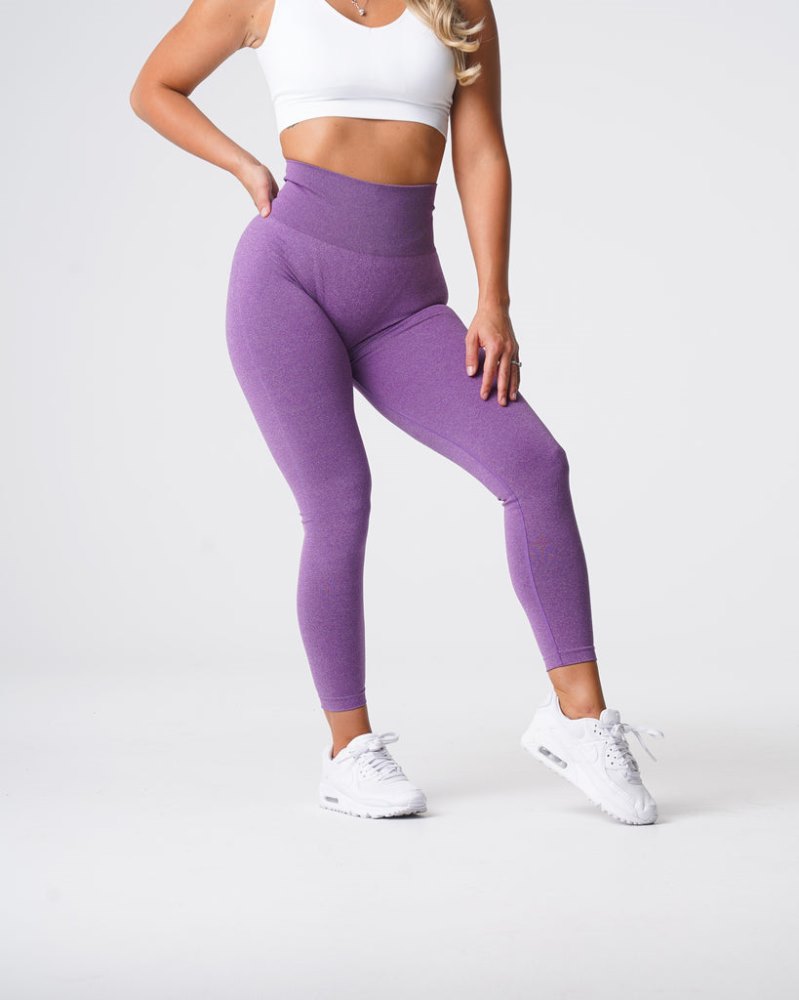 Leggins Nvgtn Curve Seamless Leggings Mujer Moradas Argentina | 1826-GEC