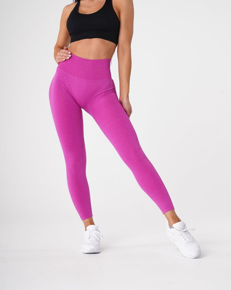 Leggins Nvgtn Curve Seamless Leggings Mujer Rosas Argentina | 1975-U6N