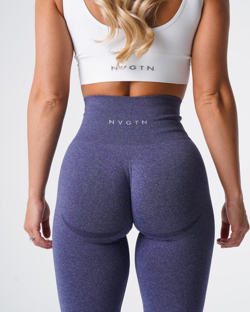 Leggins Nvgtn Curve Seamless Leggings Mujer Indigo Argentina | 1992-RGF