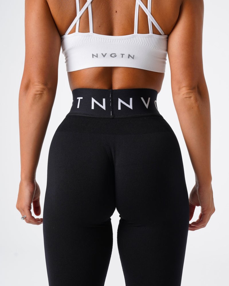 Leggins Nvgtn Deporte Seamless Leggings Mujer Negras Argentina | 1138-5QL