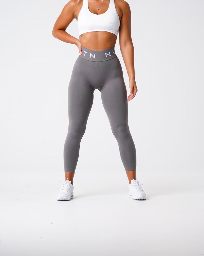 Leggins Nvgtn Deporte Seamless Leggings Mujer Gris Oscuro Argentina | 1188-86K