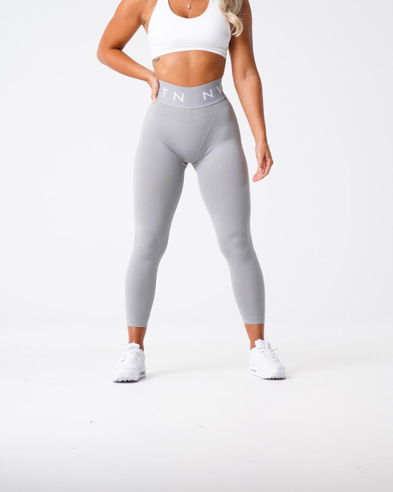 Leggins Nvgtn Deporte Seamless Leggings Mujer Gris Claro Argentina | 1662-JRB