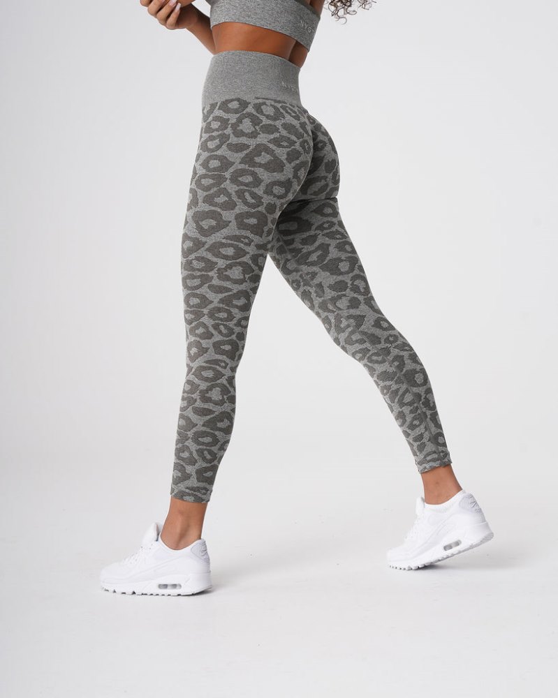 Leggins Nvgtn Leopard Seamless Leggings Mujer Kaki Verde Argentina | 1244-RB7