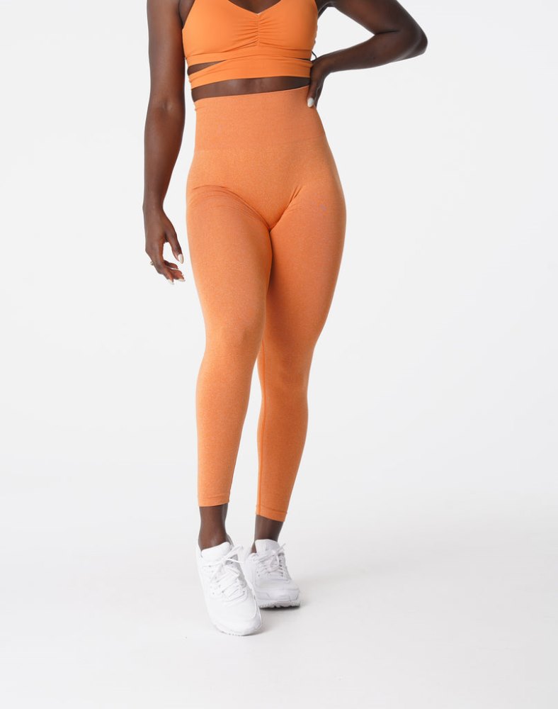 Leggins Nvgtn NV Seamless Leggings Mujer Naranjas Argentina | 1065-ZA6