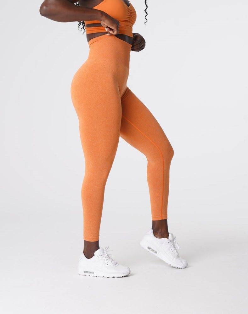 Leggins Nvgtn NV Seamless Leggings Mujer Naranjas Argentina | 1065-ZA6