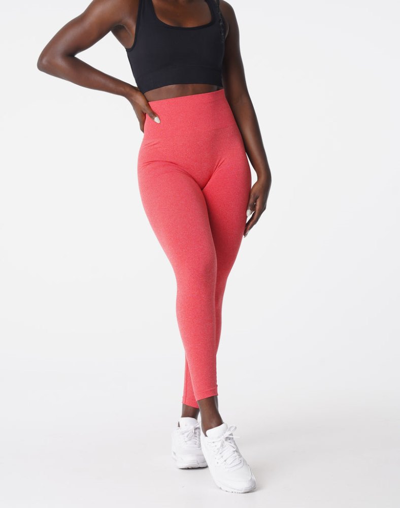 Leggins Nvgtn NV Seamless Leggings Mujer Rojas Argentina | 1370-GW4