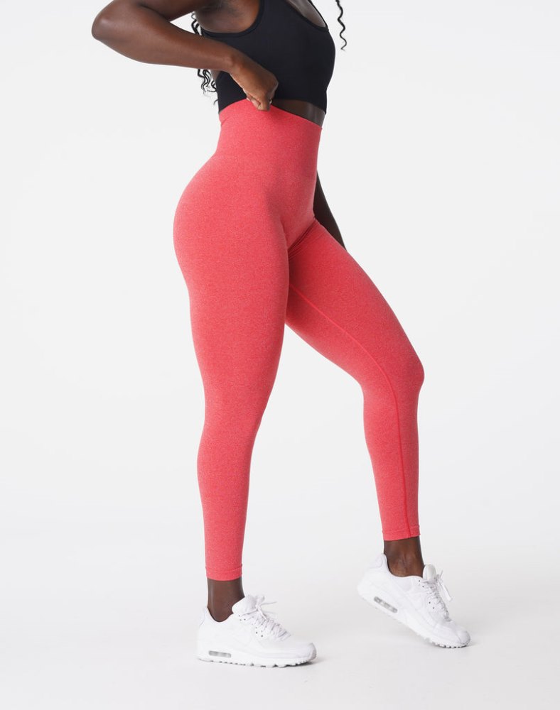 Leggins Nvgtn NV Seamless Leggings Mujer Rojas Argentina | 1370-GW4