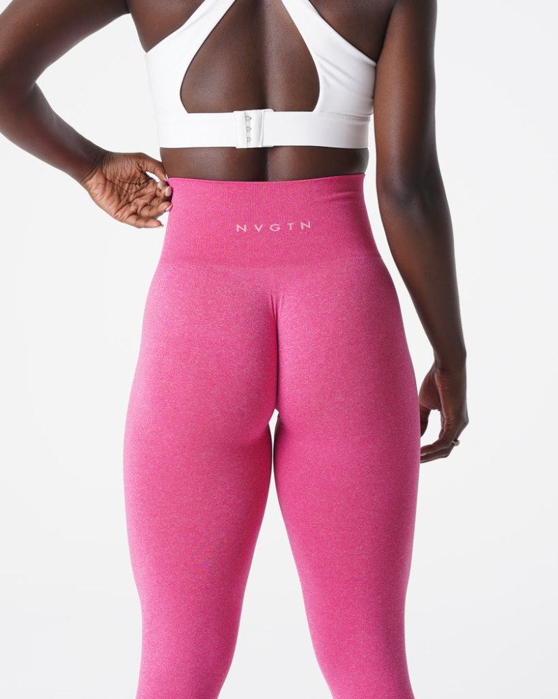 Leggins Nvgtn NV Seamless Leggings Mujer Fucsia Argentina | 1399-5HV