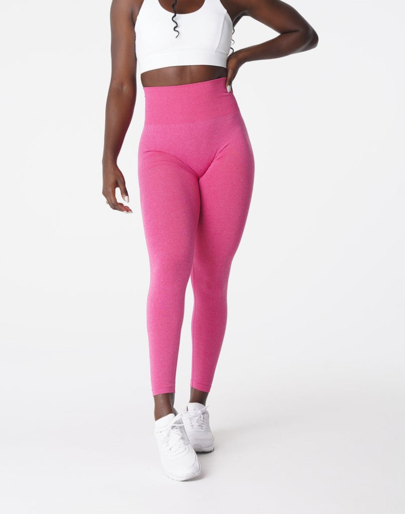 Leggins Nvgtn NV Seamless Leggings Mujer Fucsia Argentina | 1399-5HV