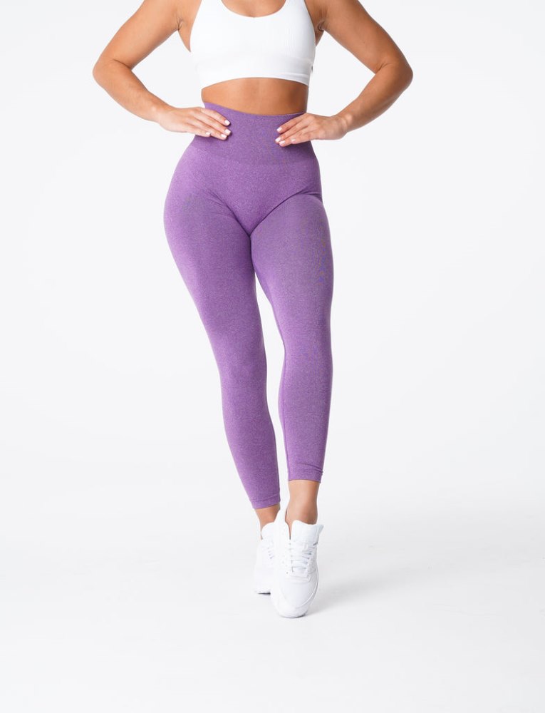 Leggins Nvgtn NV Seamless Leggings Mujer Moradas Argentina | 1545-UJB