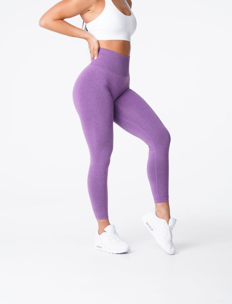 Leggins Nvgtn NV Seamless Leggings Mujer Moradas Argentina | 1545-UJB