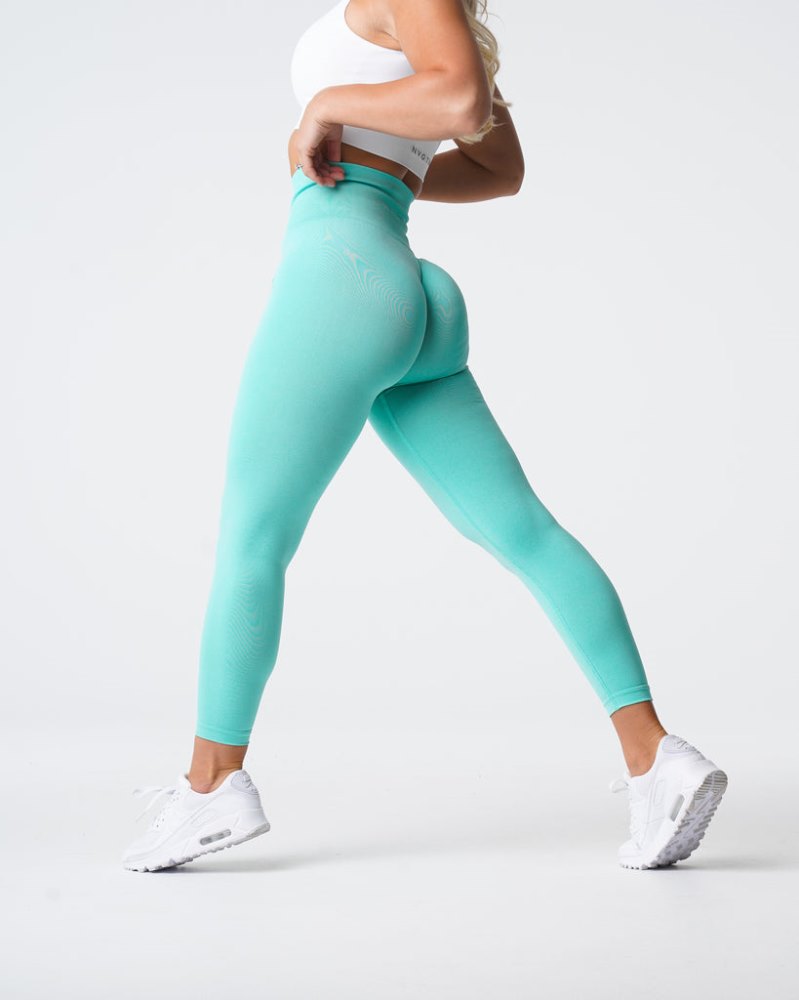 Leggins Nvgtn NV Seamless Leggings Mujer Verde Menta Argentina | 1691-M38