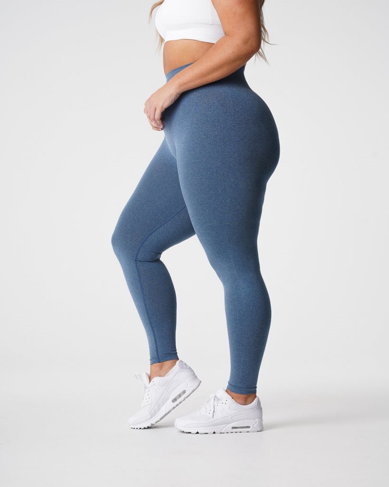 Leggins Nvgtn NV Seamless Leggings Mujer Azules Argentina | 1782-88J