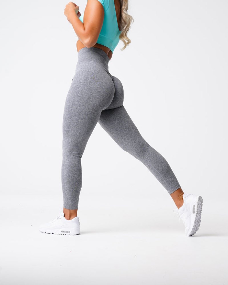 Leggins Nvgtn Scrunch Seamless Leggings Mujer Gris Argentina | 1704-H86