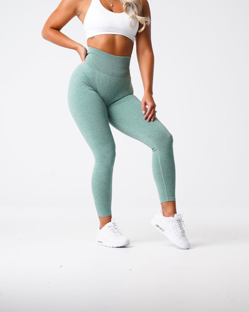 Leggins Nvgtn Scrunch Seamless Leggings Mujer Verde Argentina | 1784-O88