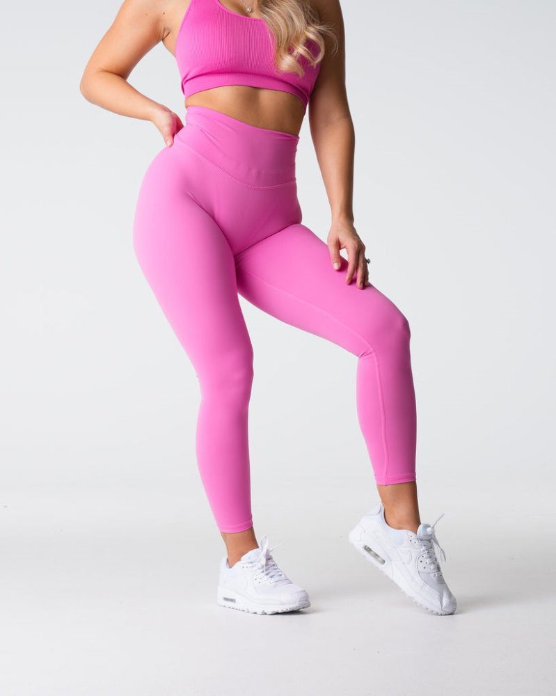 Leggins Nvgtn Signature 2.0 Leggings Mujer Rosas Argentina | 1596-IKT