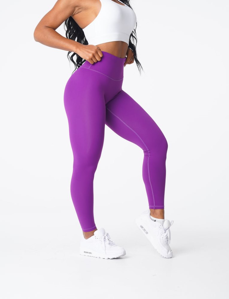 Leggins Nvgtn Signature 2.0 Leggings Mujer Moradas Argentina | 1725-VLA