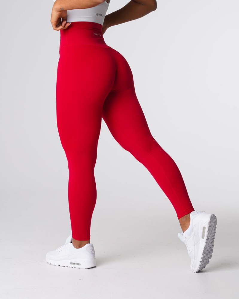 Leggins Nvgtn Signature 2.0 Leggings Mujer Rojas Argentina | 1853-IHA