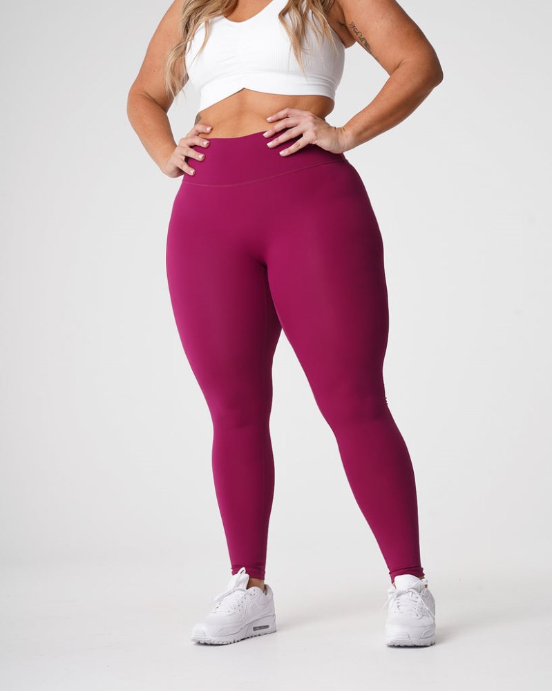 Leggins Nvgtn Signature 2.0 Leggings Mujer Burdeos Argentina | 1928-C5V