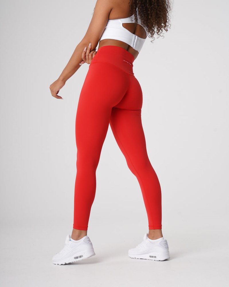 Leggins Nvgtn Signature 2.0 Leggings Mujer Rojas Argentina | 1968-FM7