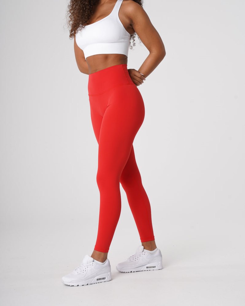 Leggins Nvgtn Signature 2.0 Leggings Mujer Rojas Argentina | 1968-FM7