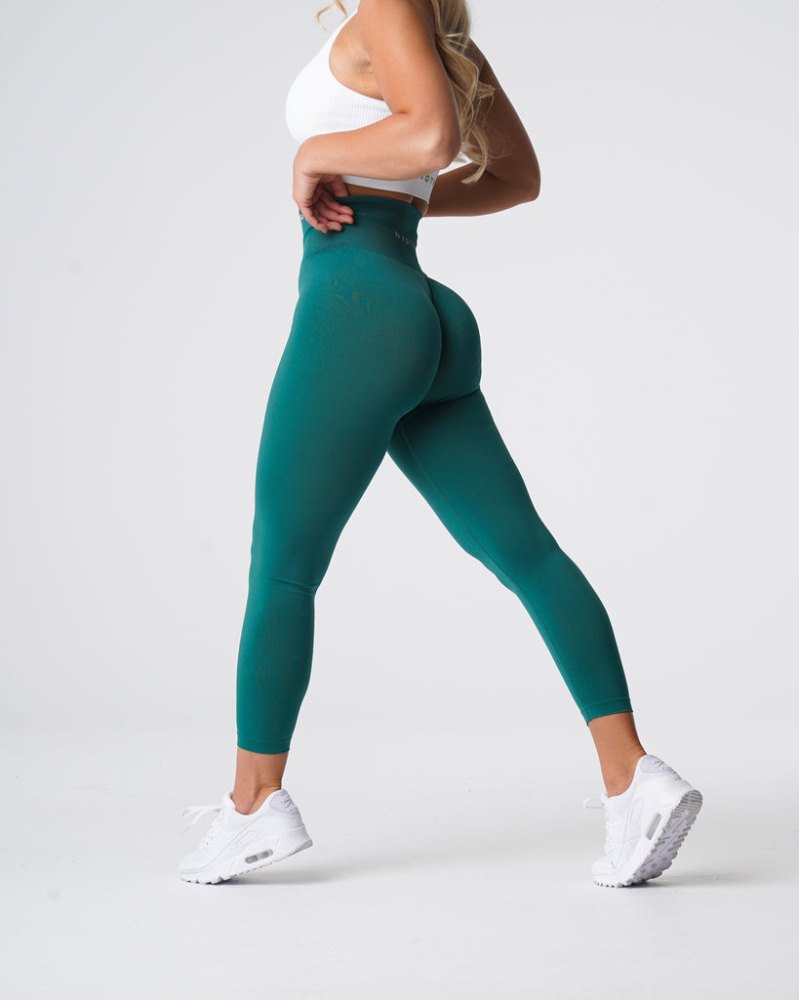 Leggins Nvgtn Solid Seamless Leggings Mujer Verde Argentina | 1076-TDK