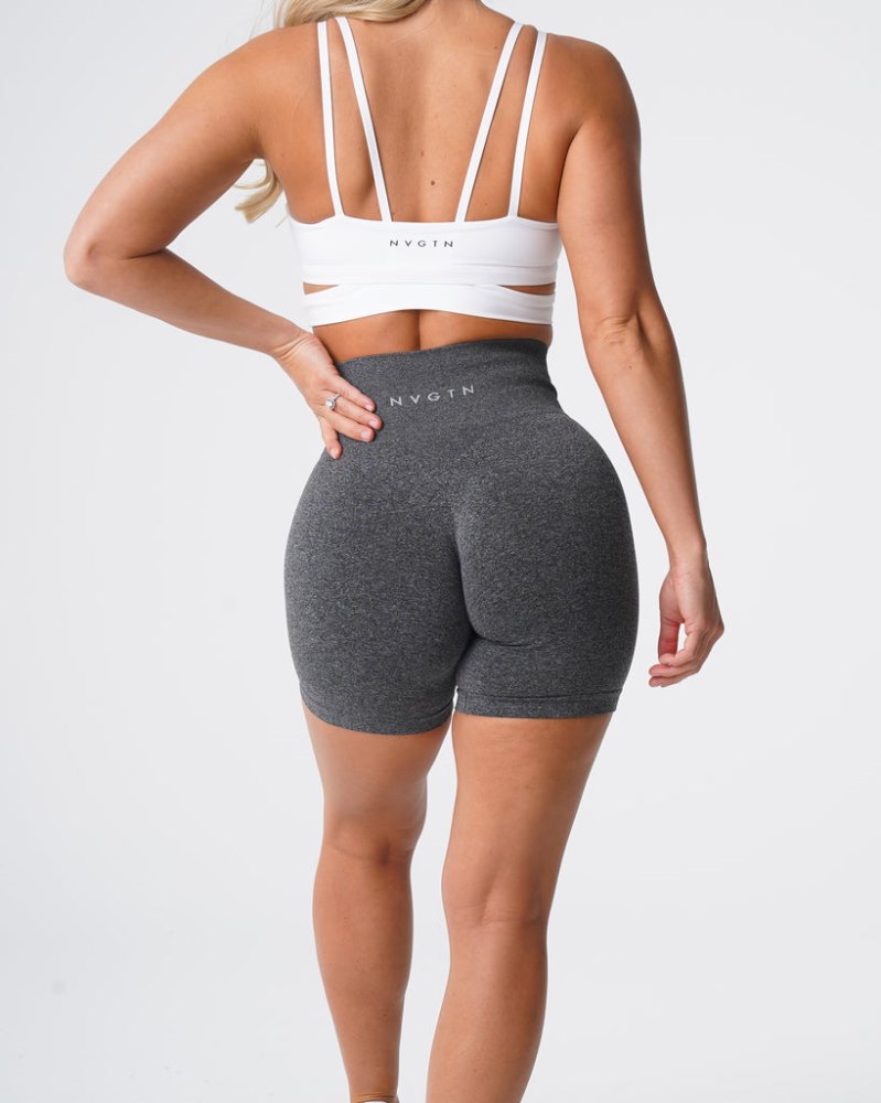 Pantalones Cortos Nvgtn Pro Seamless Shorts Mujer Negras Argentina | 1253-SEO