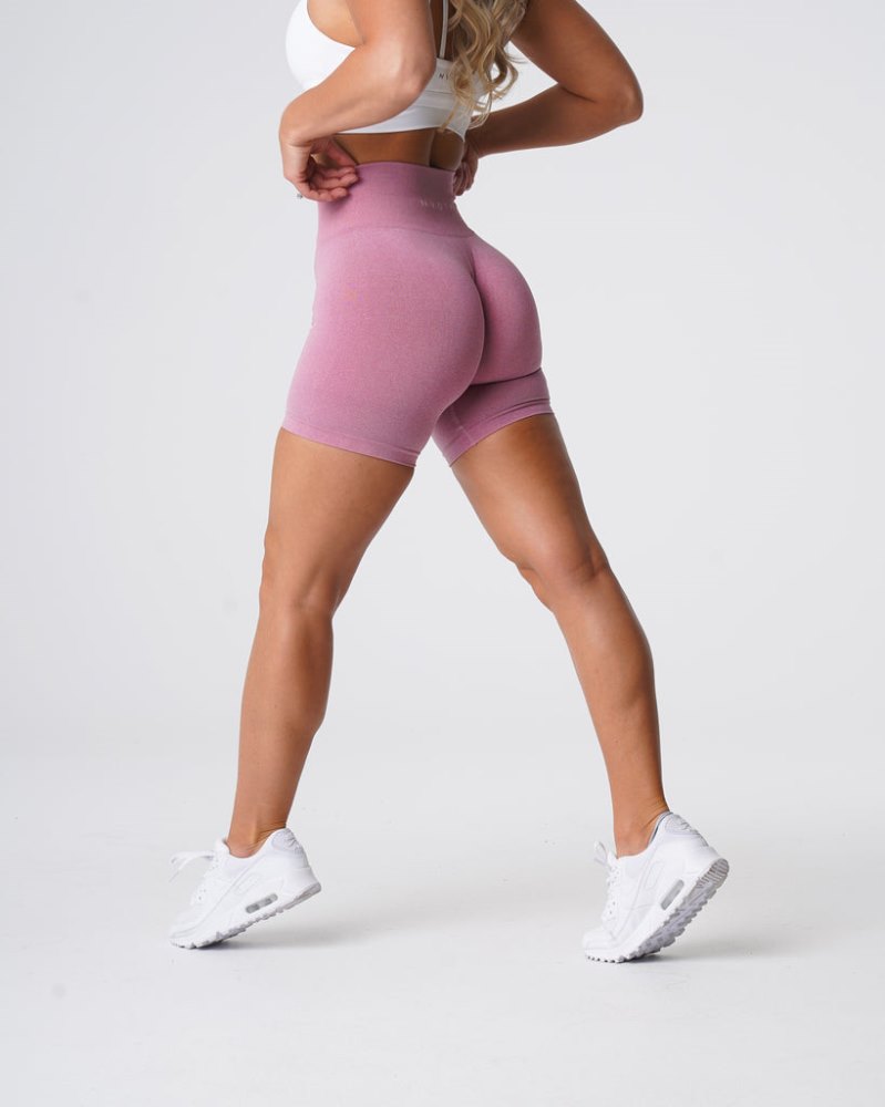 Pantalones Cortos Nvgtn Pro Seamless Shorts Mujer Rosas Argentina | 1294-5HY