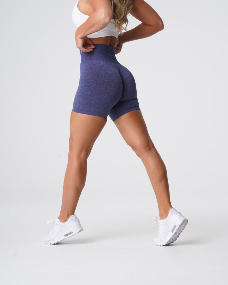 Pantalones Cortos Nvgtn Pro Seamless Shorts Mujer Indigo Argentina | 1354-USK