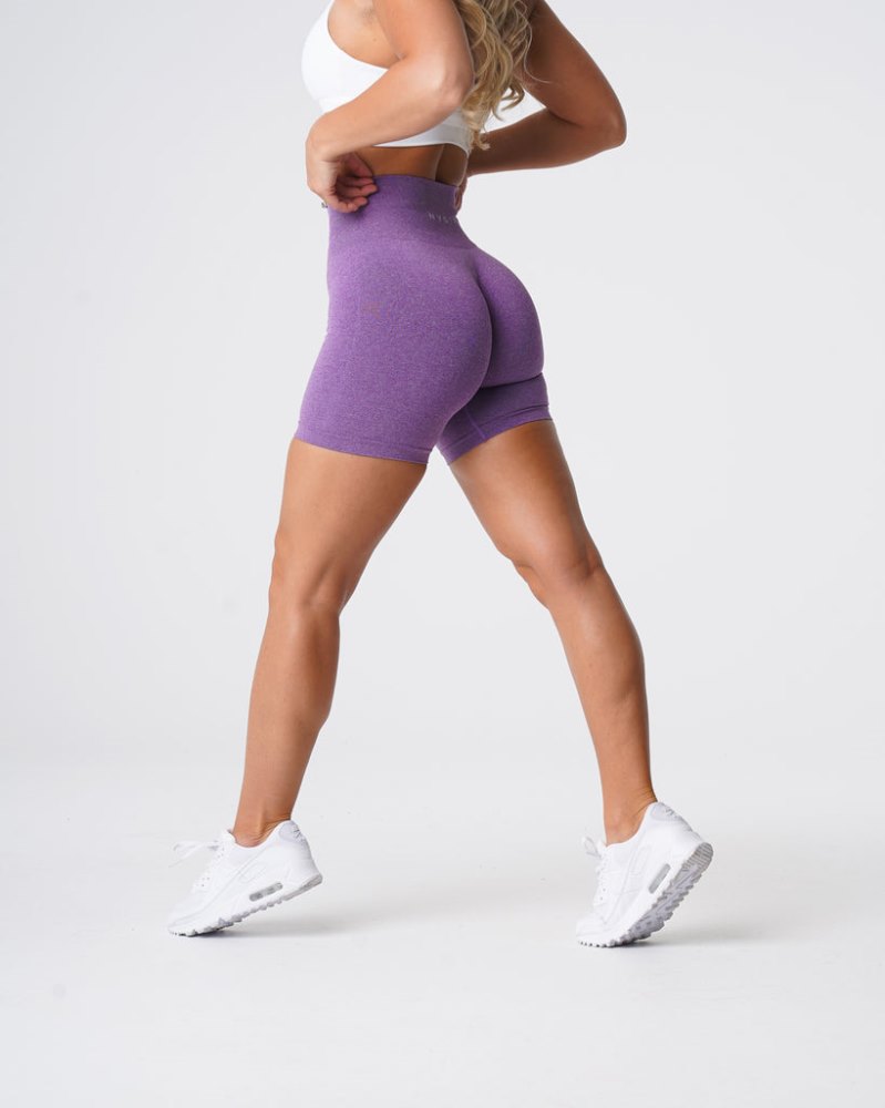 Pantalones Cortos Nvgtn Pro Seamless Shorts Mujer Moradas Argentina | 1780-OCJ