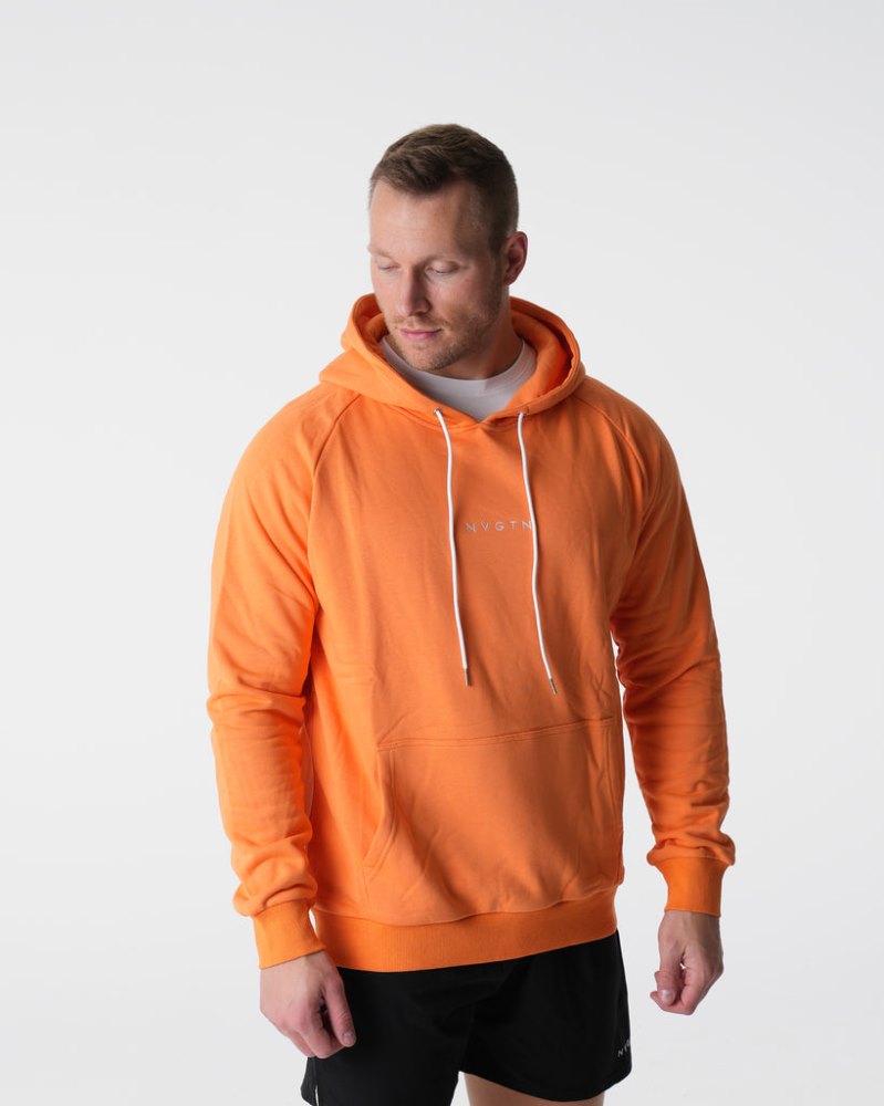 Sudadera Con Capucha Nvgtn Lounge Hoodie Hombre Naranjas Argentina | 1112-WBY