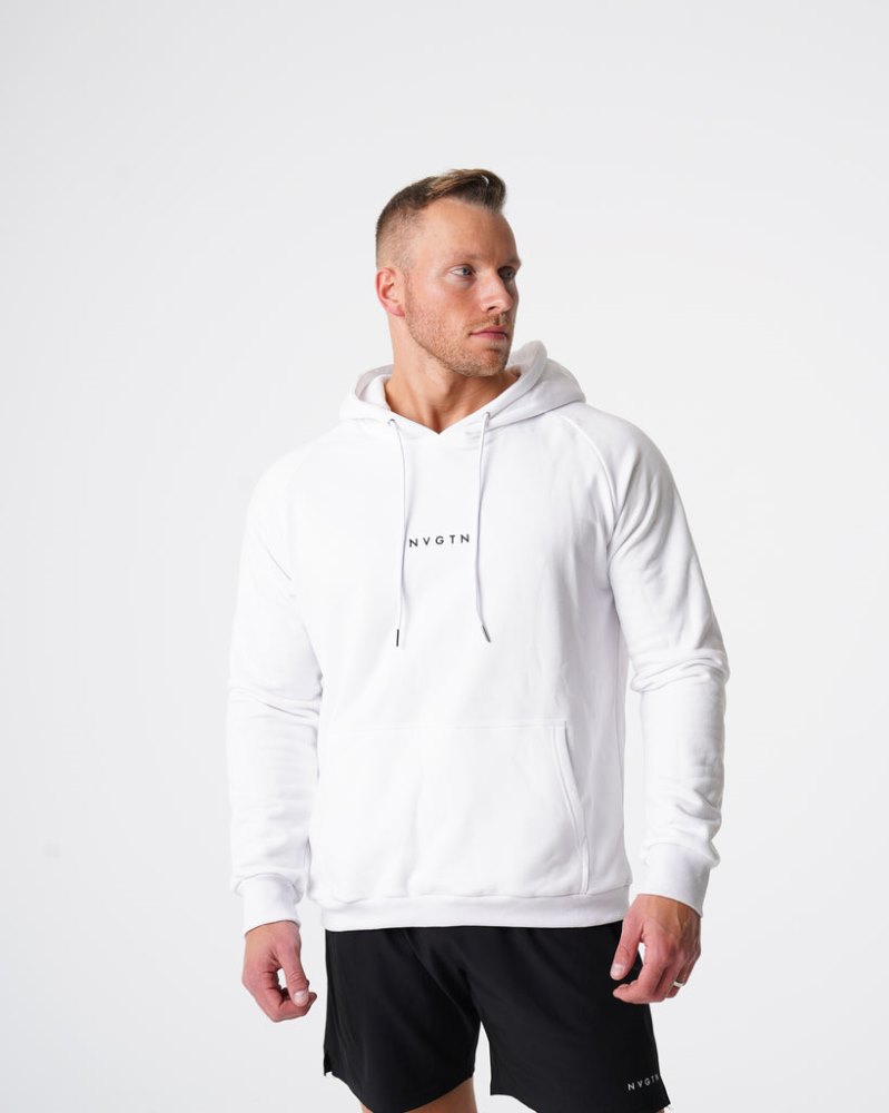 Sudadera Con Capucha Nvgtn Lounge Hoodie Hombre Blancas Argentina | 1192-L38